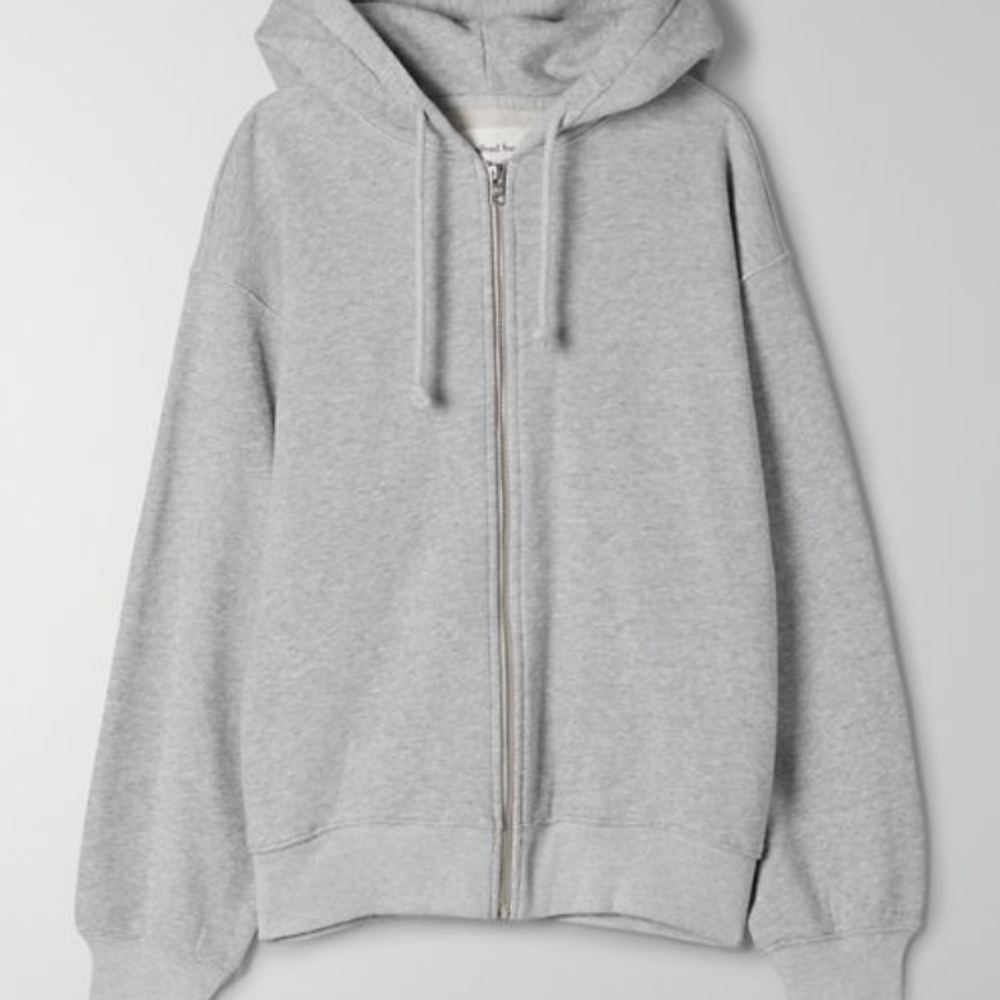 NWOT Wilfred - Terry Fleece Zip-Up Hoodie, size 2